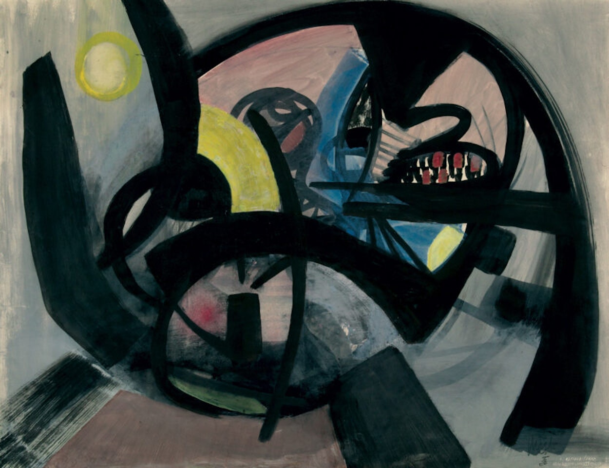 Composition by Fritz Winter