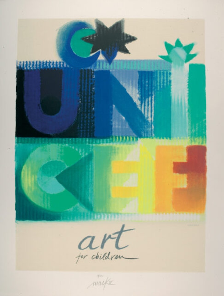 Collar - lebt in Mönchengladbach; Art for Children. by Heinz Mack