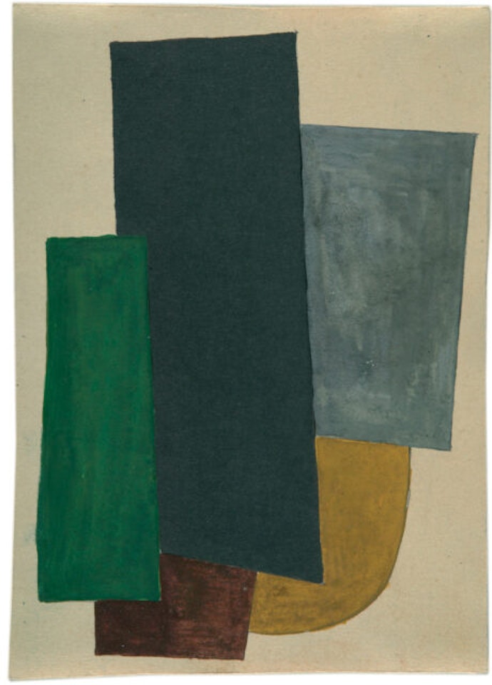 Picturesque architecture. by Liubov Popova