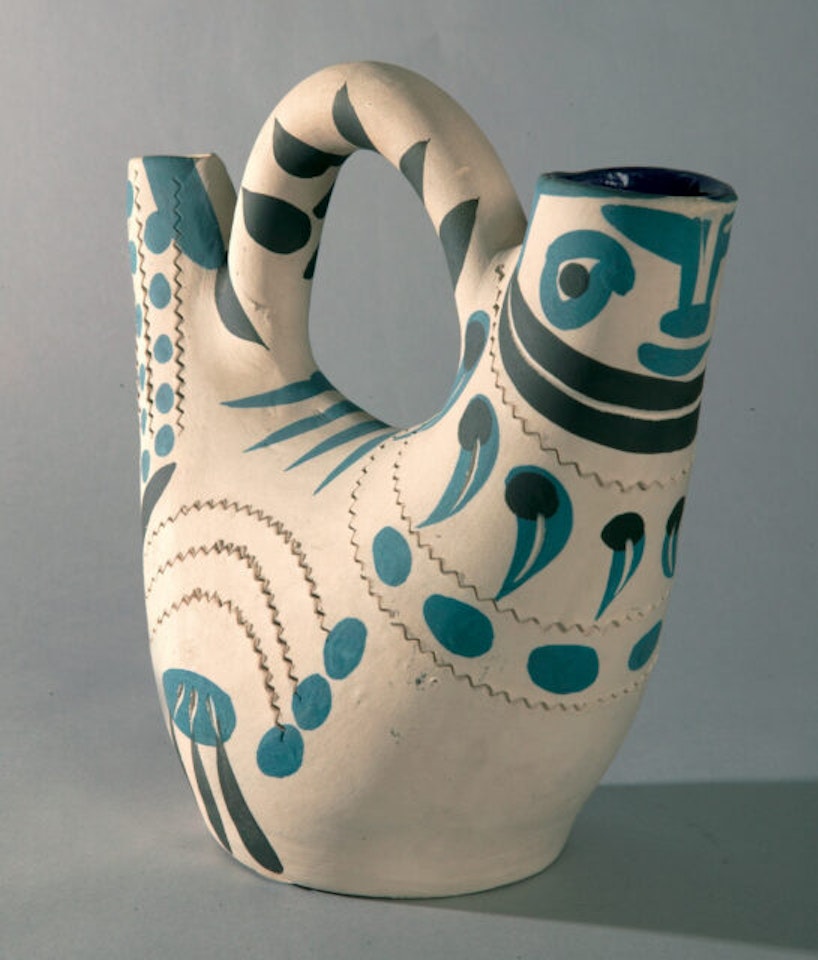 Spanish handle jug. by Pablo Picasso