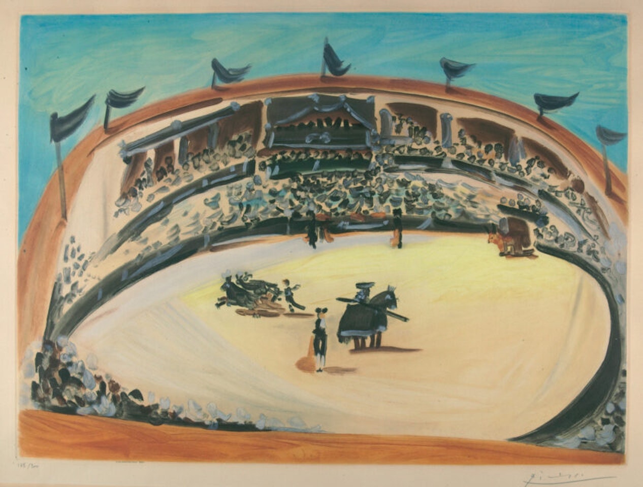 La Corrida by Pablo Picasso