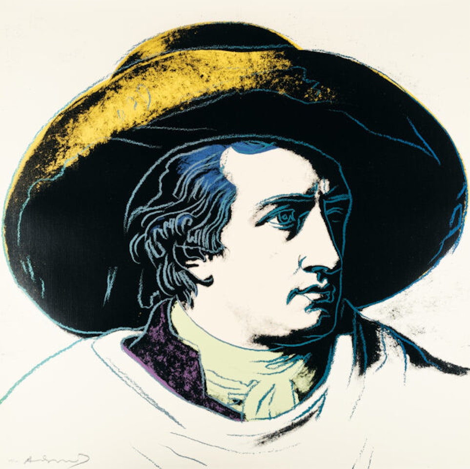 Goethe by Andy Warhol