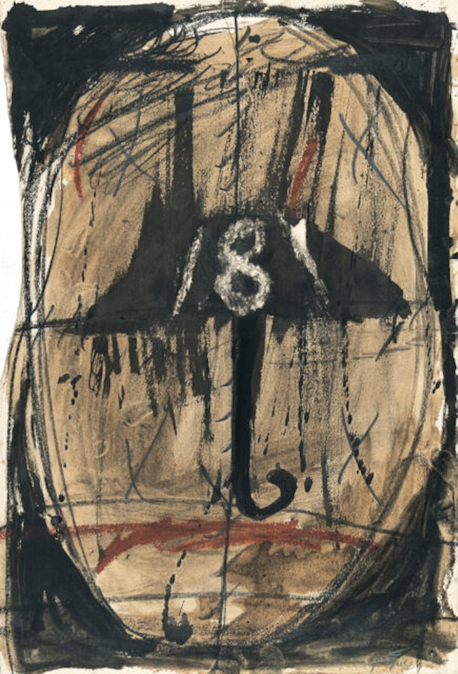 Umbrella by Antoni Tapies