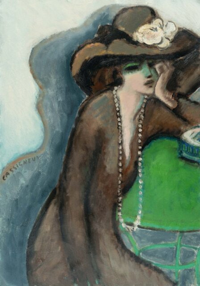 “La Table verte” by Jean-Pierre Cassigneul