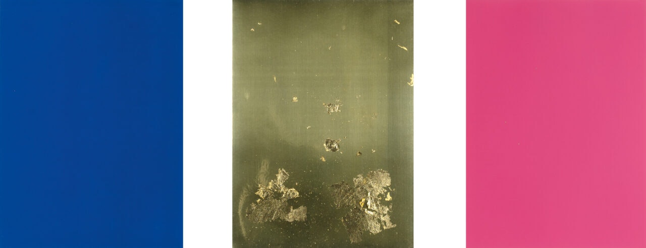 Monochrome and Fire by Yves Klein