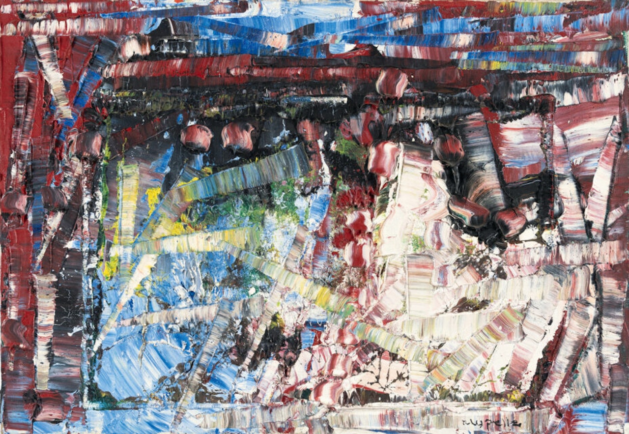 “Indigène” by Jean-Paul Riopelle