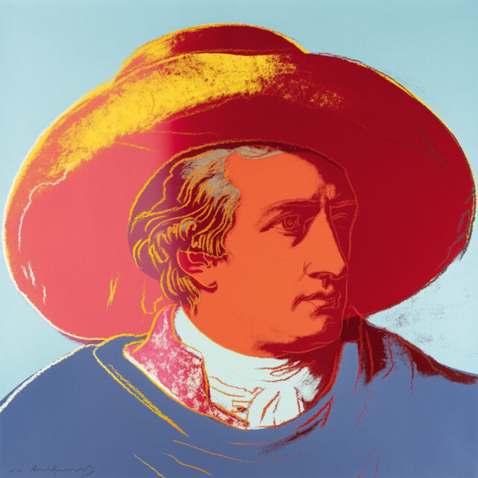 Goethe (II.271) by Andy Warhol