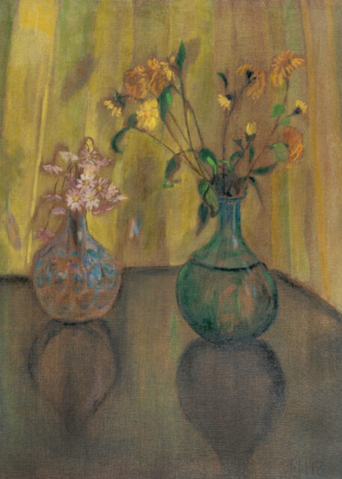 “Gelbes Stilleben” by Erich Heckel