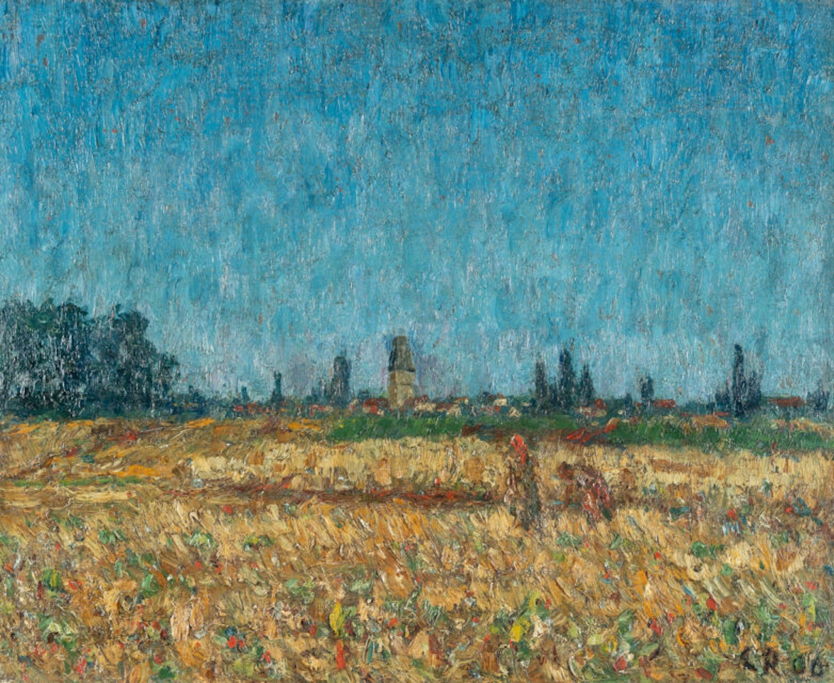 View of Ehringsdorf near Weimar by Christian Rohlfs
