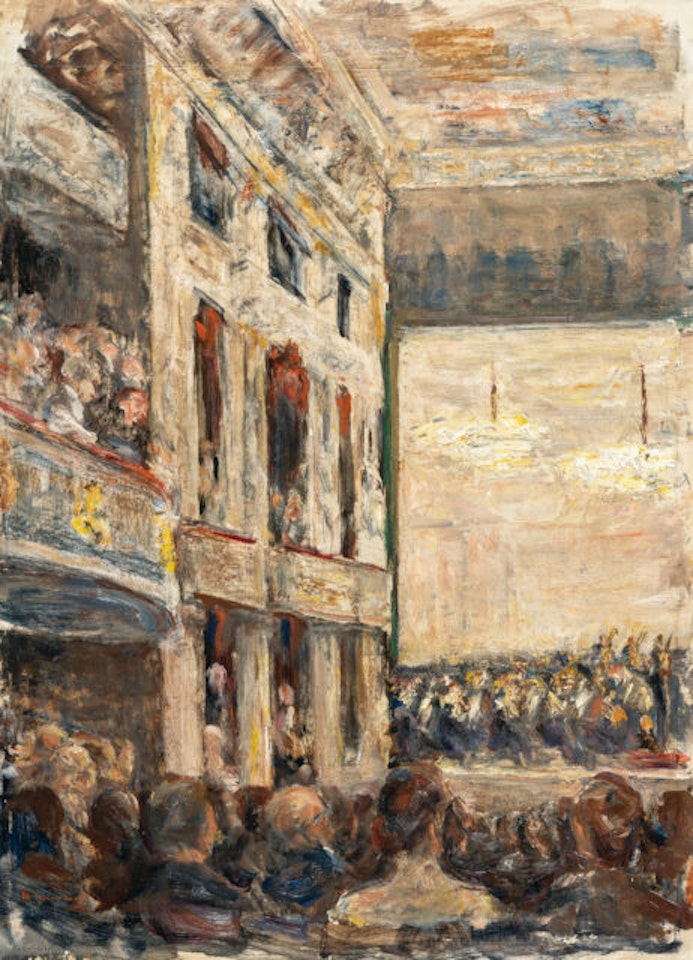 Concert at the opera by Max Liebermann
