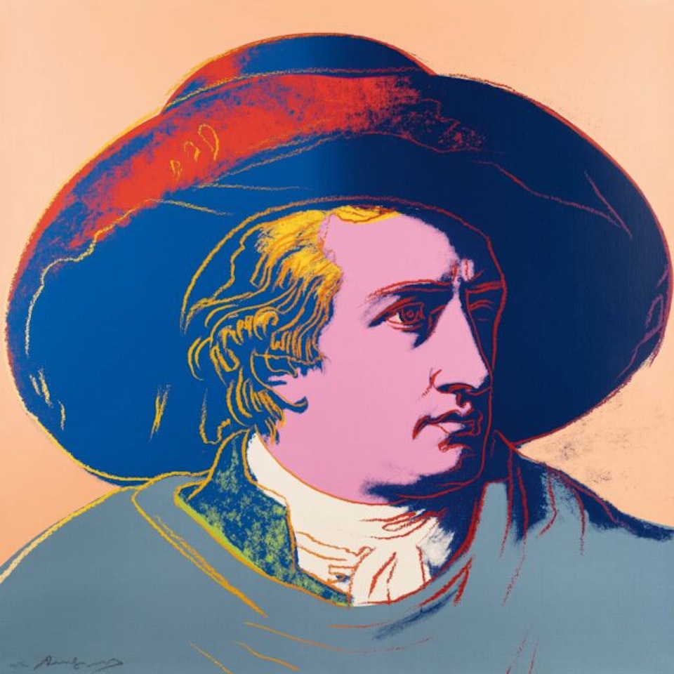 Goethe (II.273) by Andy Warhol