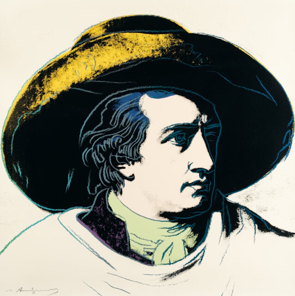 Goethe (II.272) by Andy Warhol