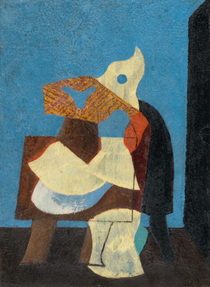 Man and woman by Max Ernst