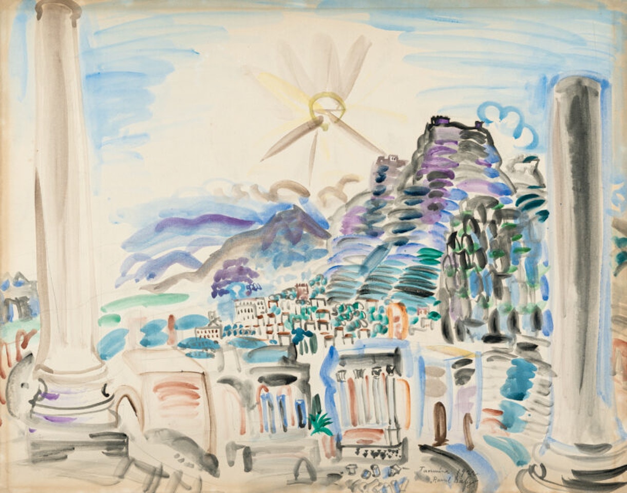 “Taormina” by Raoul Dufy