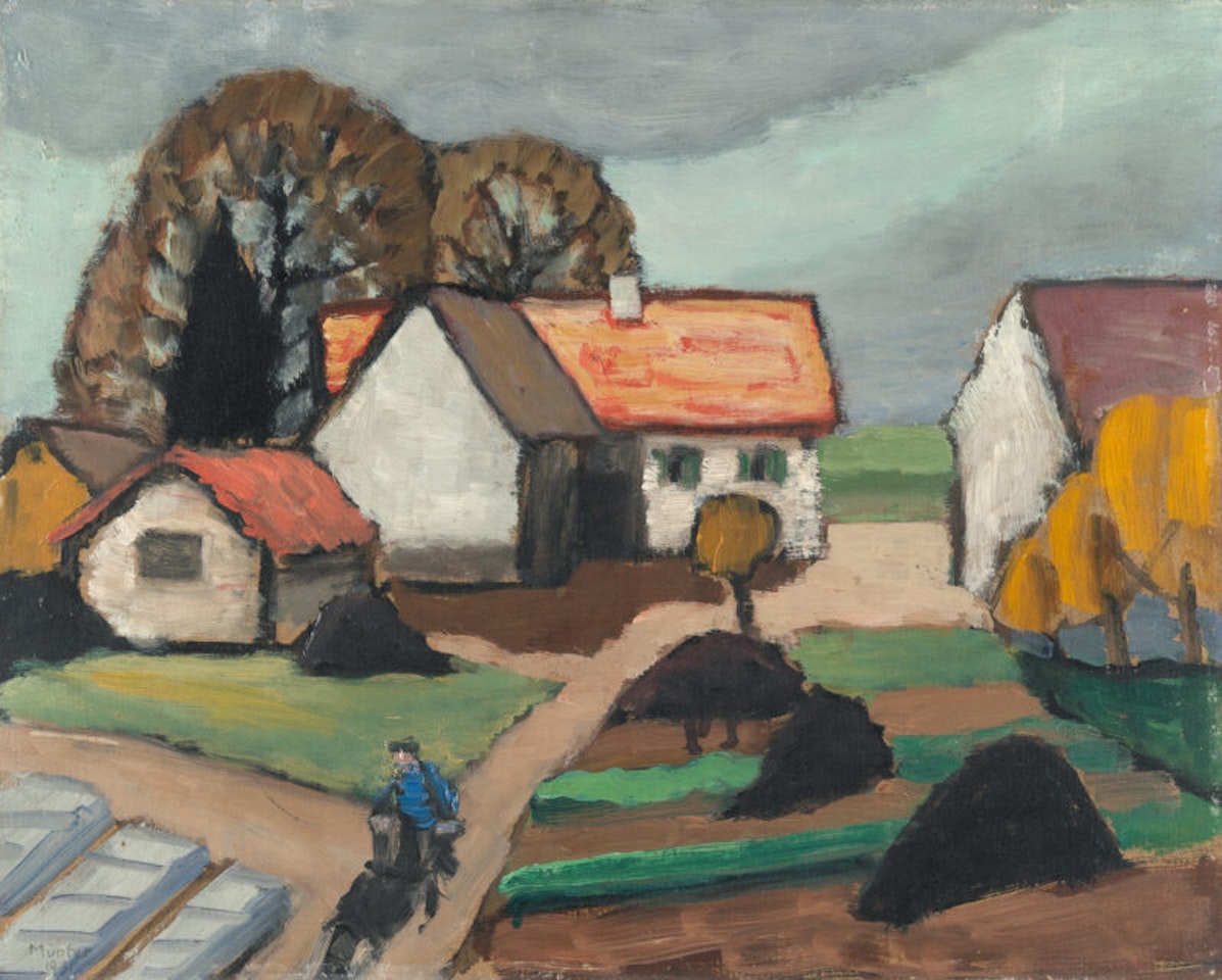 At the nursery, Murnau by Gabriele Münter