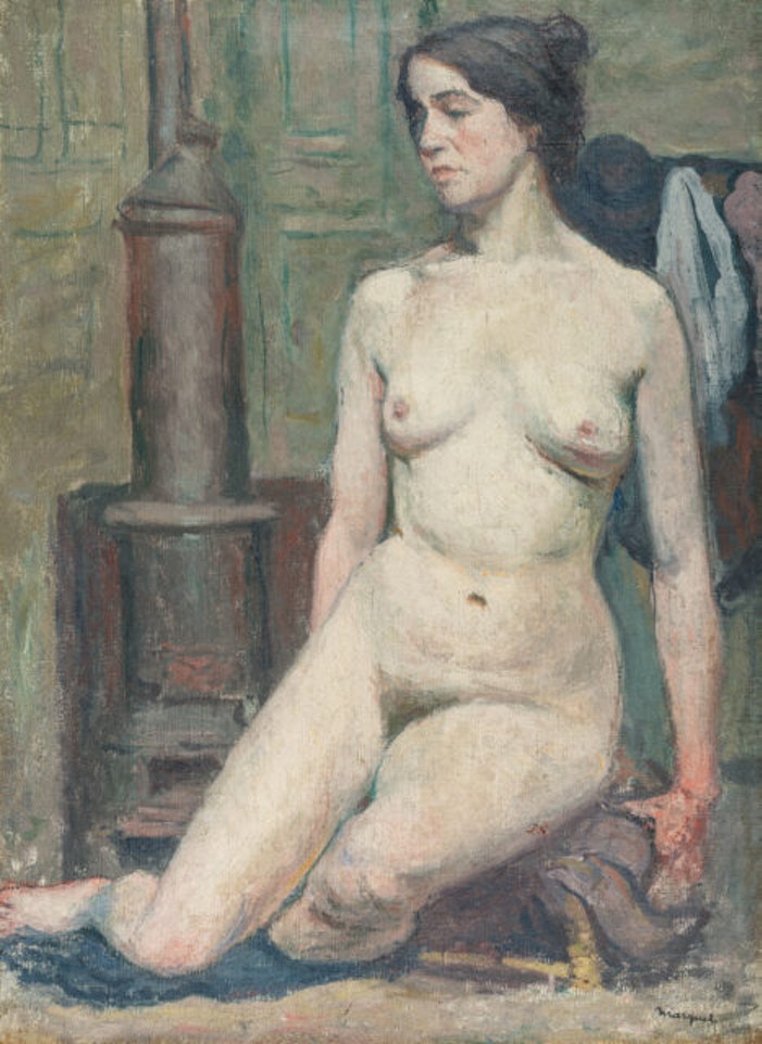 “Femme assise” by Albert Marquet