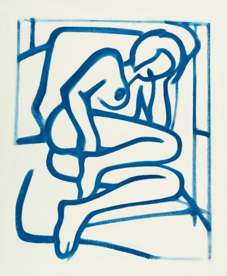 “Study for Standing Blue Nude” by Tom Wesselmann