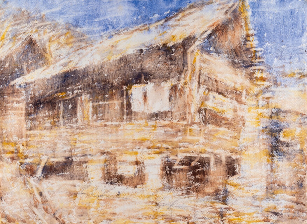 House in Maggia valley by Christian Rohlfs