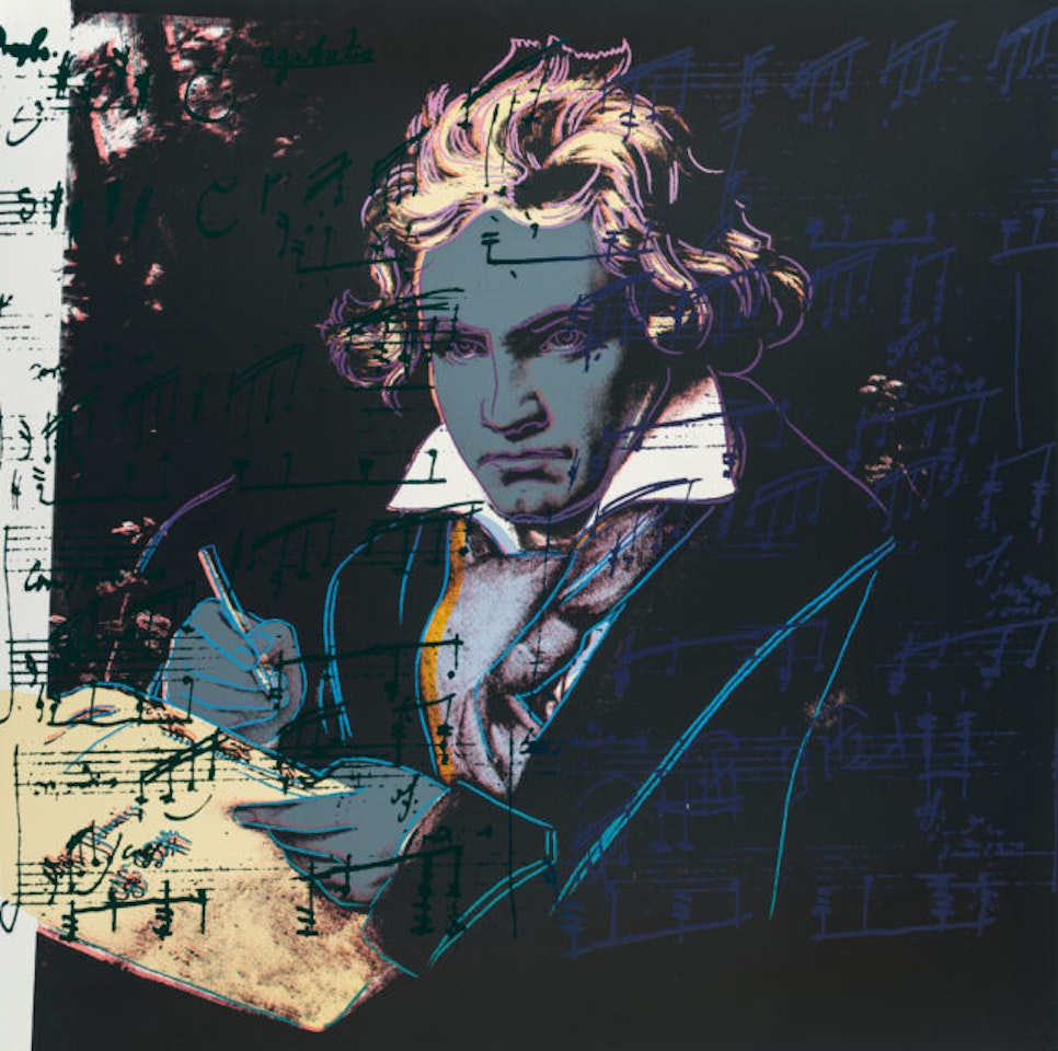 Beethoven by Andy Warhol