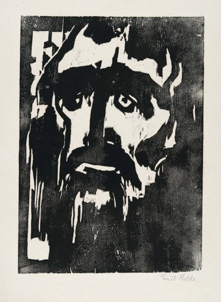 The prophet by Emil Nolde