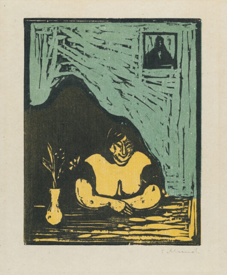 Den tykke horen (The fat whore) by Edvard Munch
