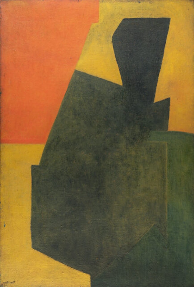 Abstract composition by Serge Poliakoff