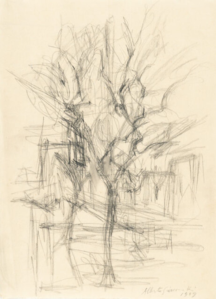 Arbres by Alberto Giacometti