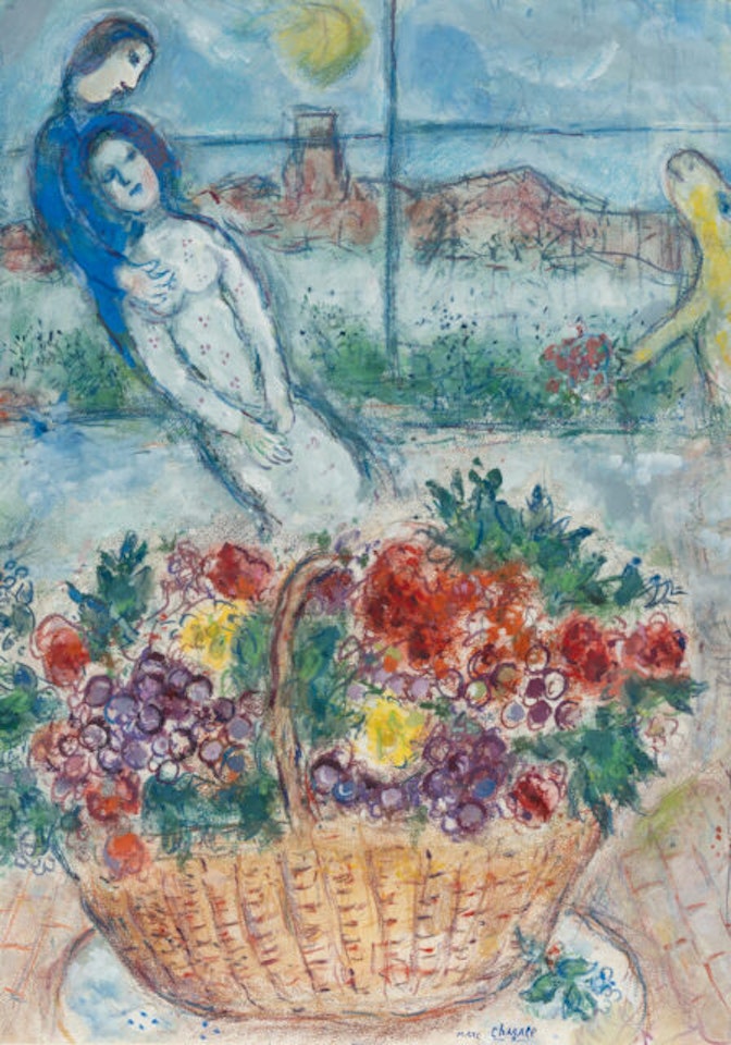 Grande Corbeille de Fleurs by Marc Chagall