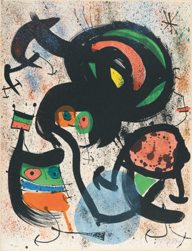 Les Voyants by Joan Miró