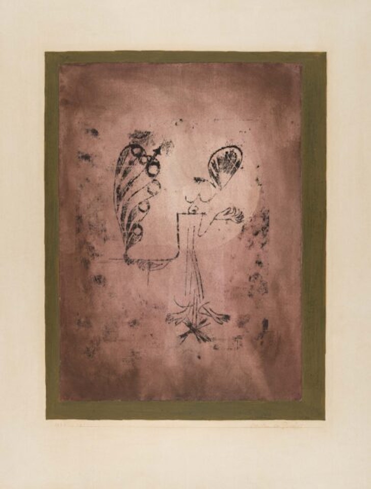 “Der Narr als Prophet” (The fool as prophet) by Paul Klee