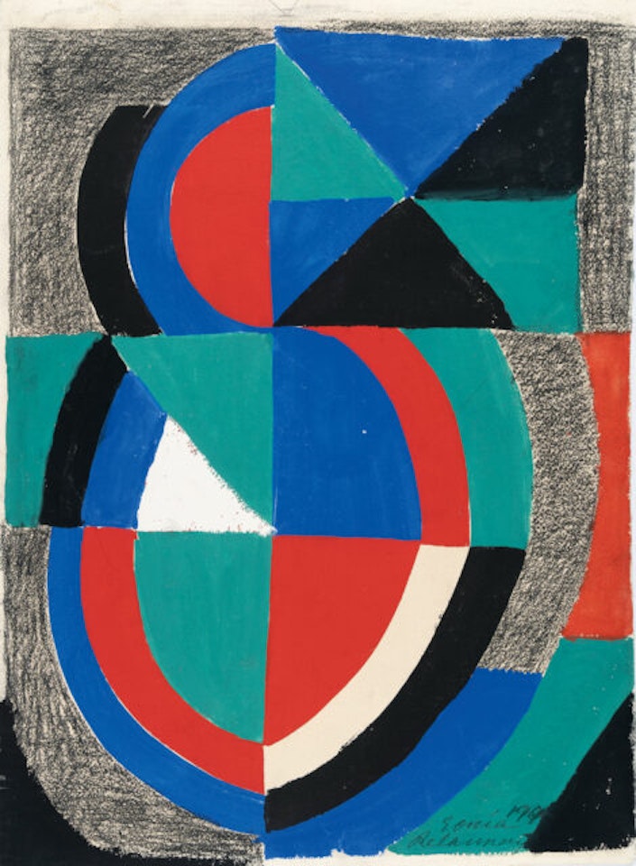 Rythme-couleur by Sonia Delaunay