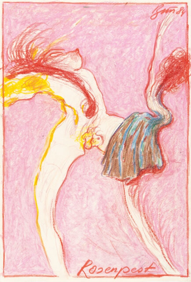 “Rosenpest” (Rose Plague) by Gunter Brus
