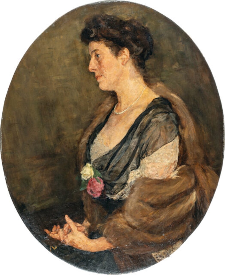 Portrait of a Lady by Max Slevogt