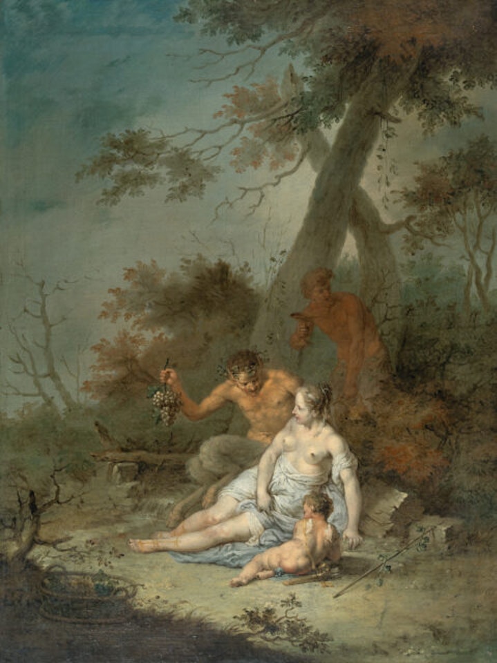 Bacchus and Ariadne by Januarius Johann Rasso Zick