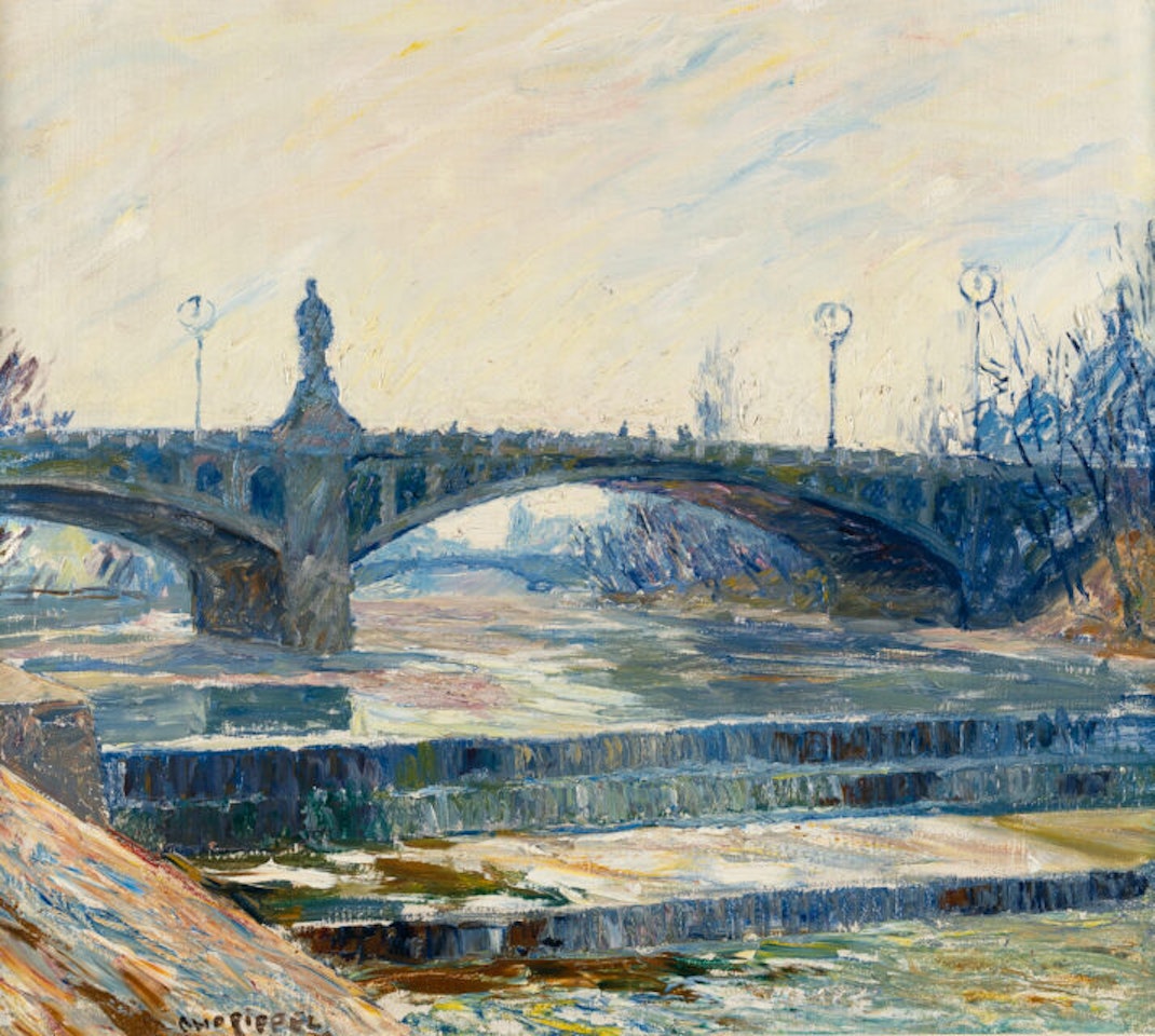 “Ludwigsbrücke in Munich” by Otto Pippel