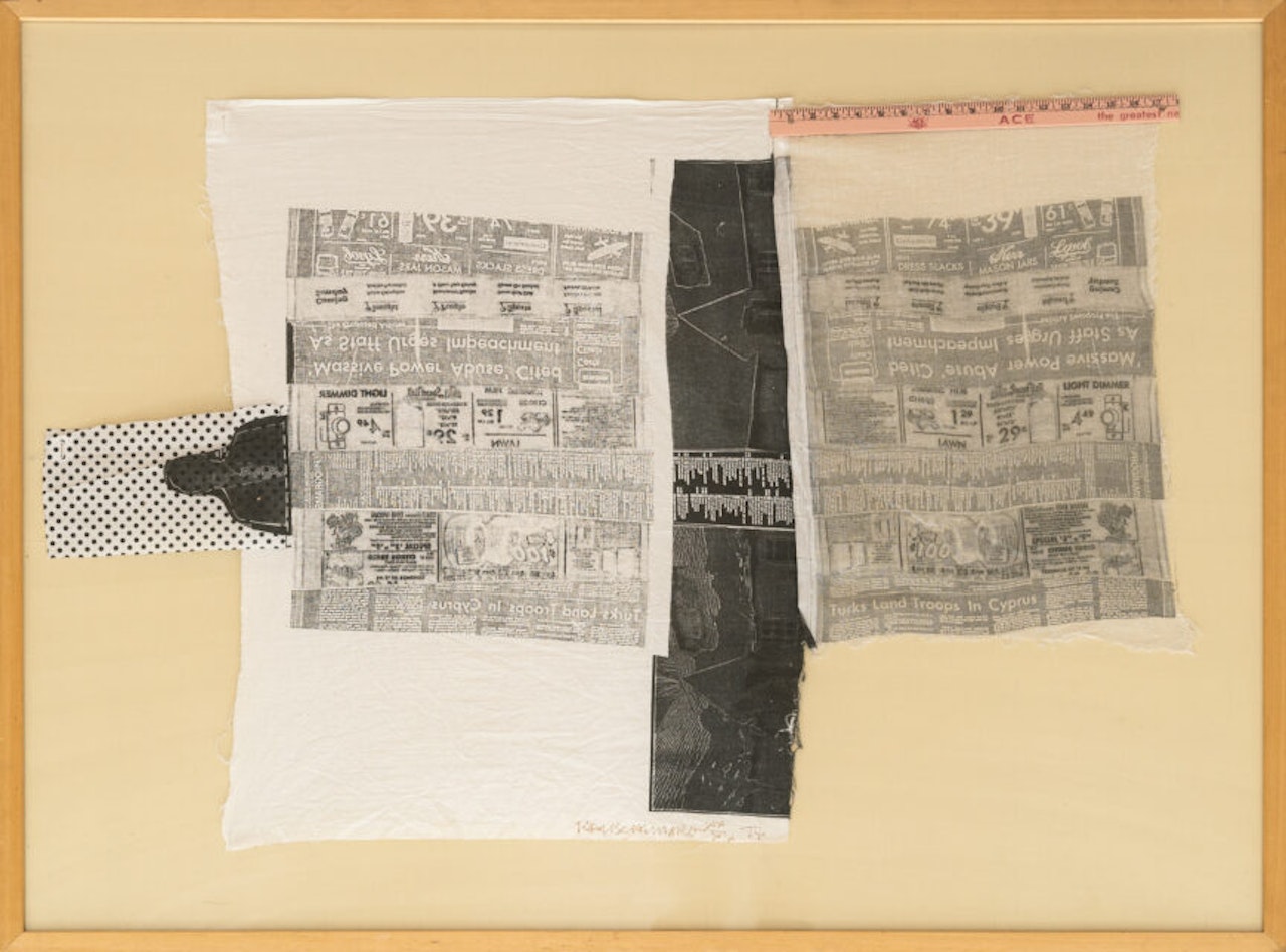 Sheephead (from: The Airport Series) by Robert Rauschenberg
