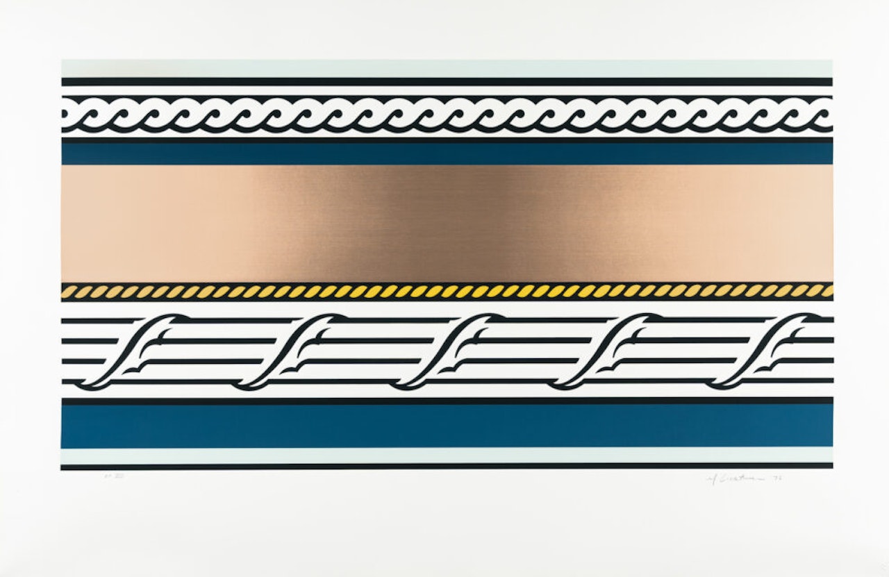 Entablature IV by Roy Lichtenstein