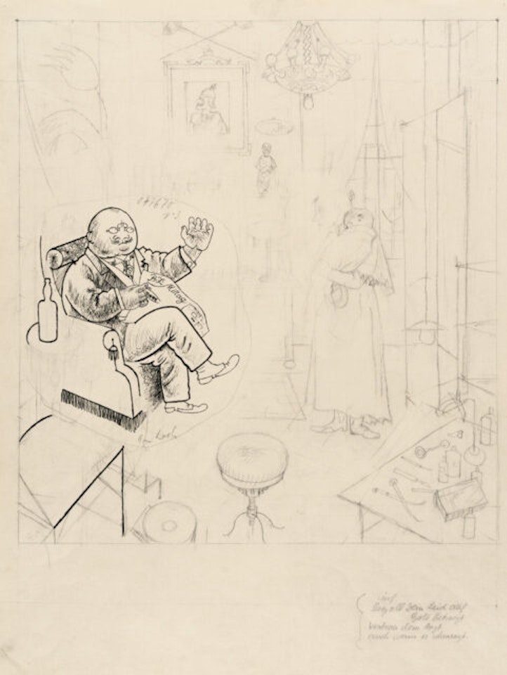 “leg all Dein Leid (…) ” by George Grosz