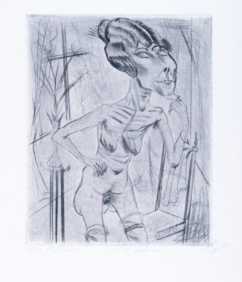 “Alte Dirne” by Otto Dix