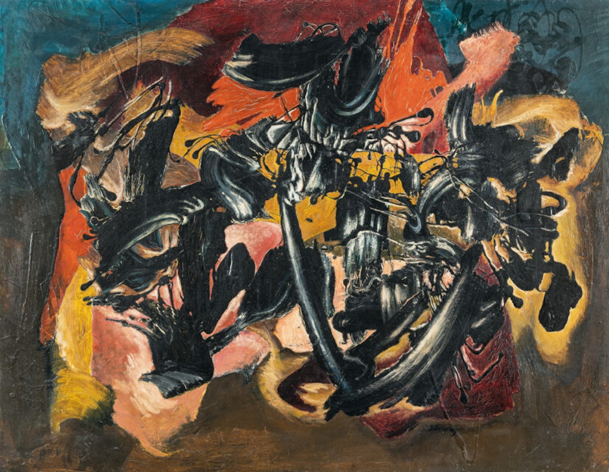 Composition “XVII.552” by Peter Bruning