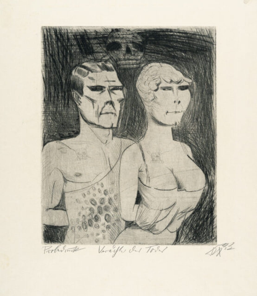 “Verächter des Todes” (Defier of death) by Otto Dix