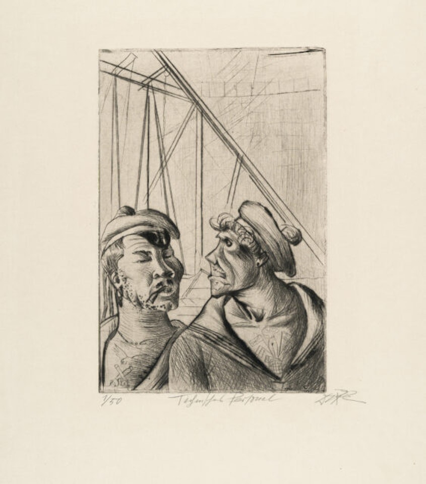 “Technisches Personal” (Technical staff) by Otto Dix