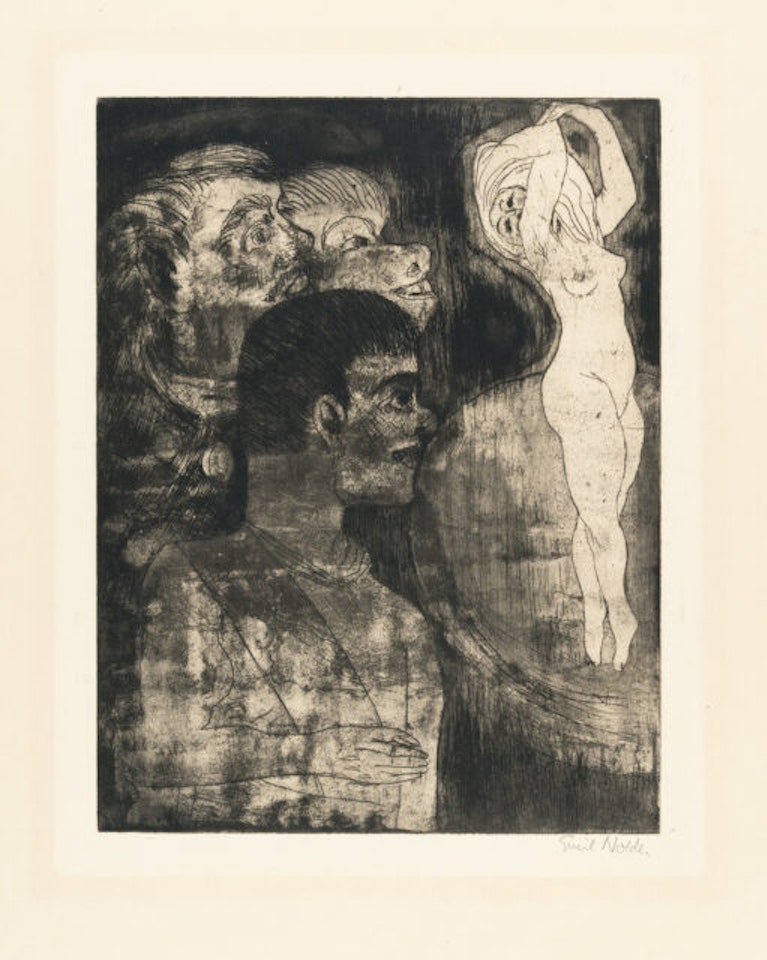 Dancer by Emil Nolde