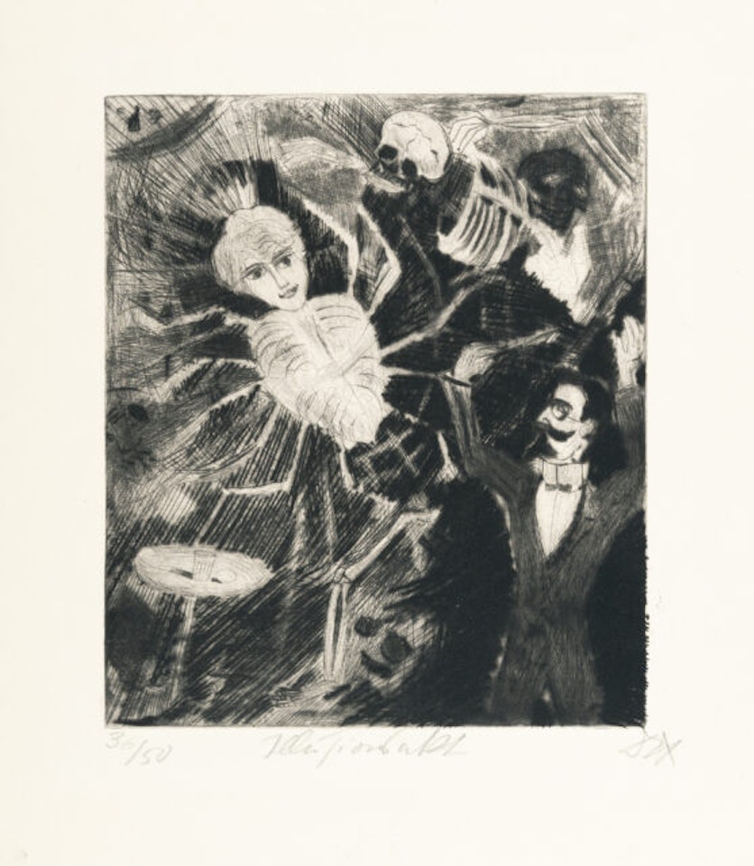 “Illusionsakt” (Illusion Act) by Otto Dix