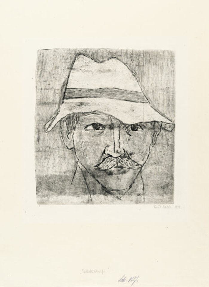 “Self portrait” by Emil Nolde