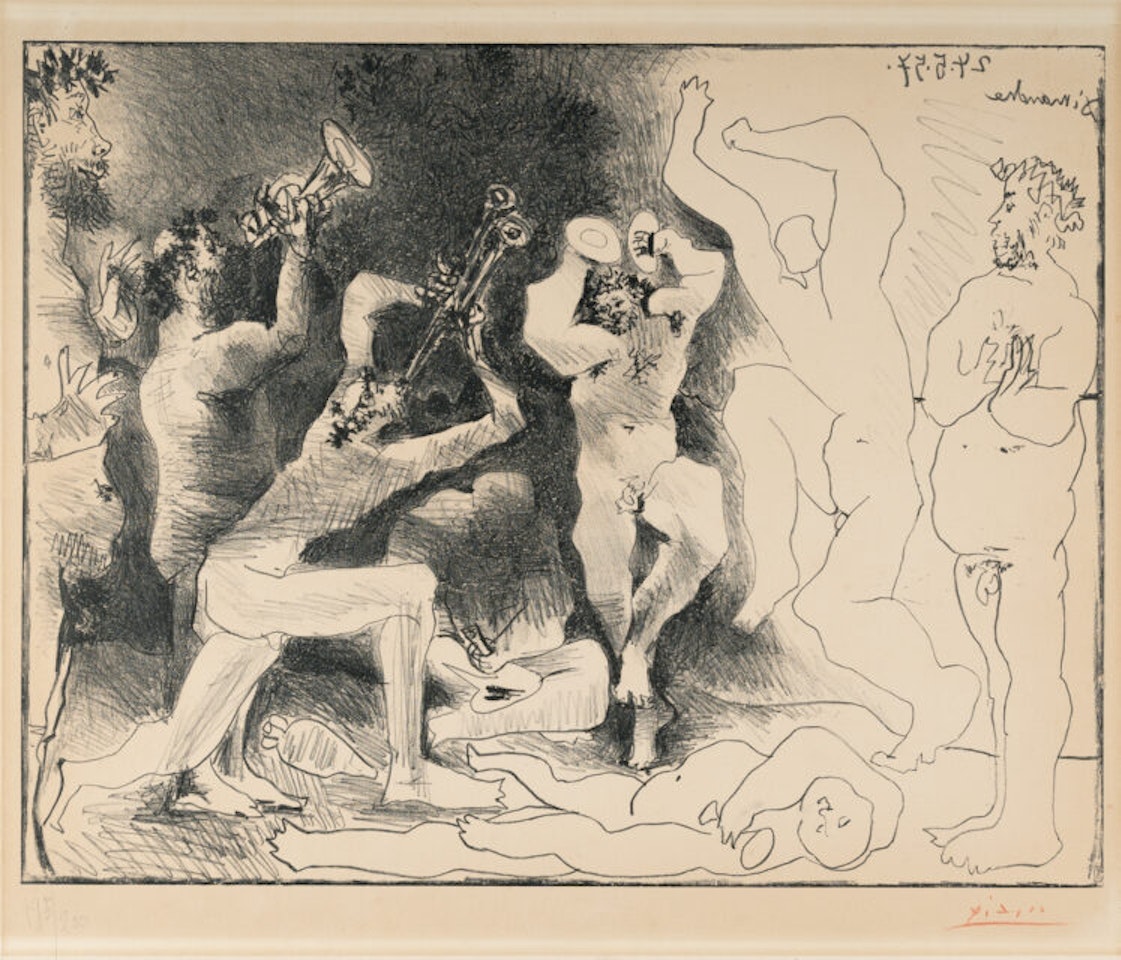 La Danse des Faunes by Pablo Picasso