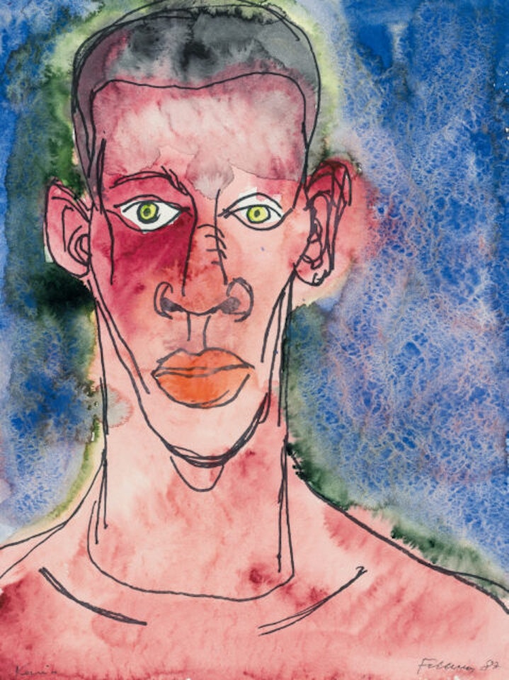 “Kenya” by Rainer Fetting