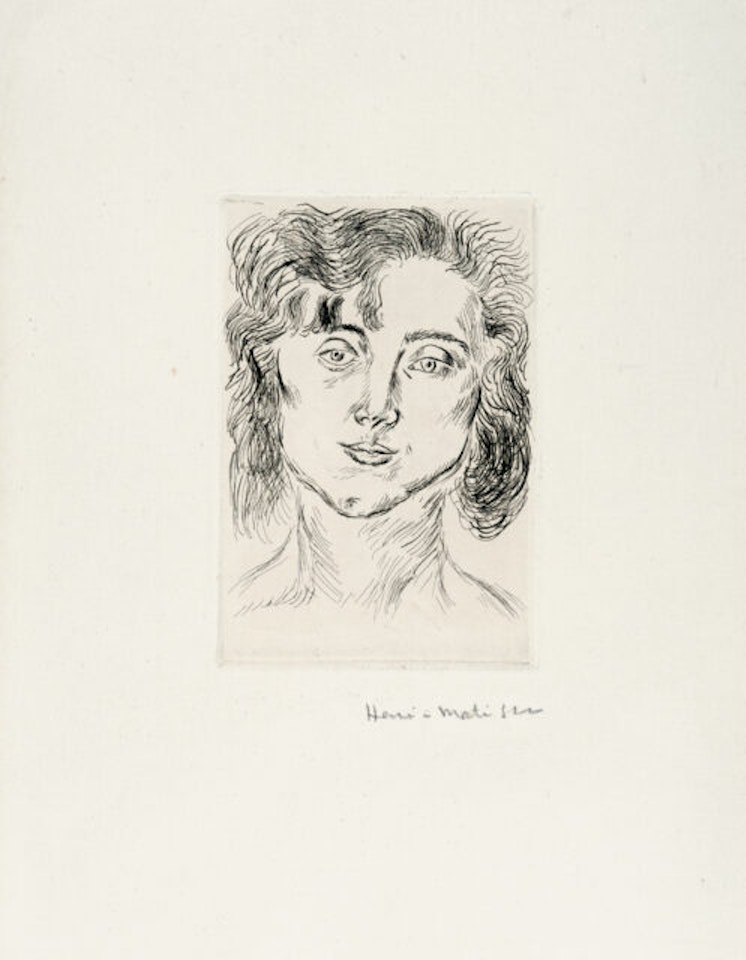Mlle. M. M. (Mademoiselle Marguerite Matisse) by Henri Matisse