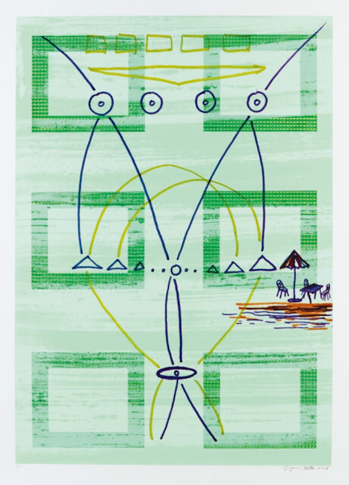 The cake is all gone? by Sigmar Polke