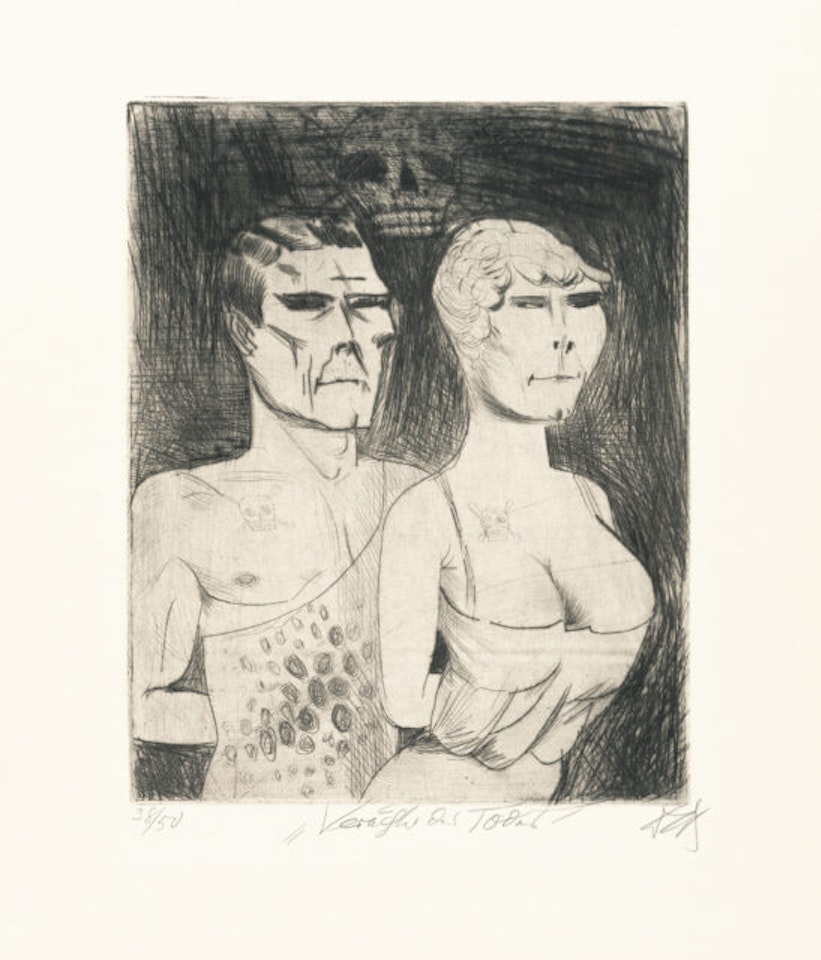 “Scorner of Death” by Otto Dix